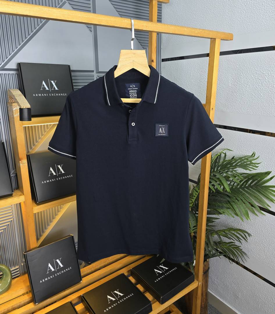 Ax K03-BK Men's Classic Flannel Plain Casual Half Sleeve T-Shirt