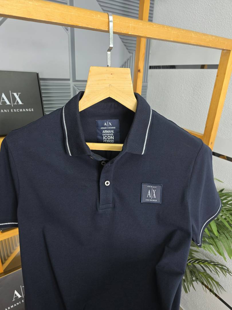 Ax K03-BK Men's Classic Flannel Plain Casual Half Sleeve T-Shirt