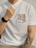 Baroque Crest Pocket Polo T-Shirt: Luxury Comfort, Stylish Design, Premium Fabric