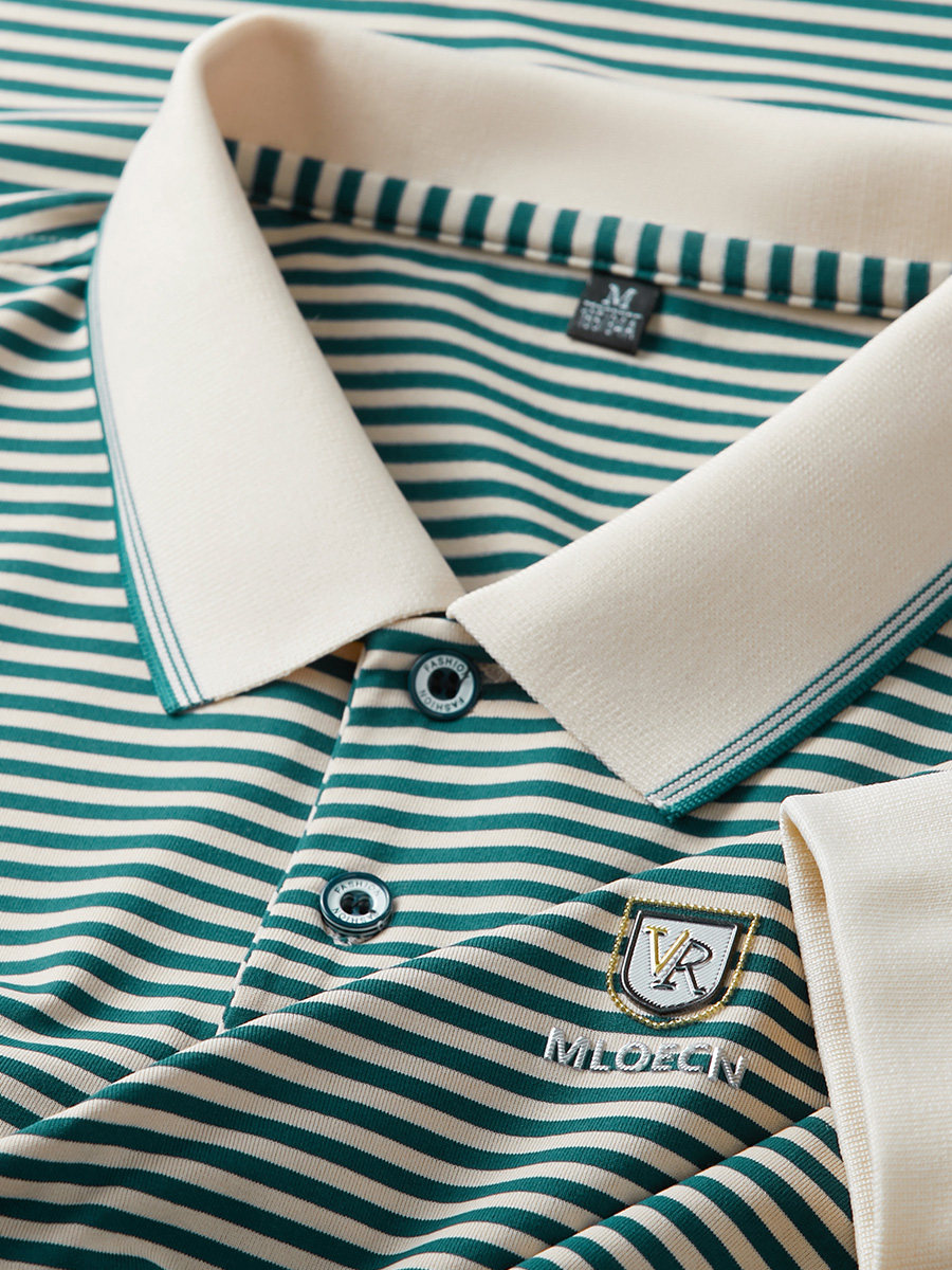 Oxford Elite Striped Polo