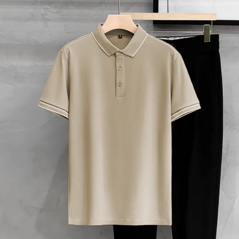 CrownLine Luxe Men’s Premium Stretch Polo Shirt Elegant Comfort