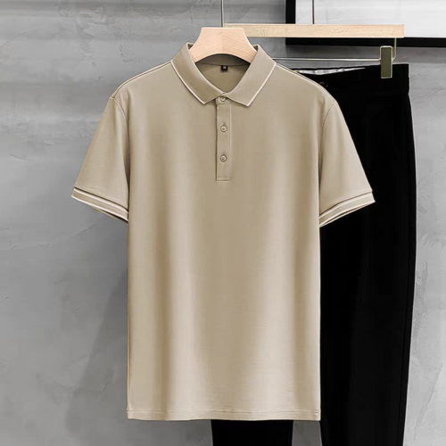 CrownLine Luxe Men’s Premium Stretch Polo Shirt Elegant Comfort