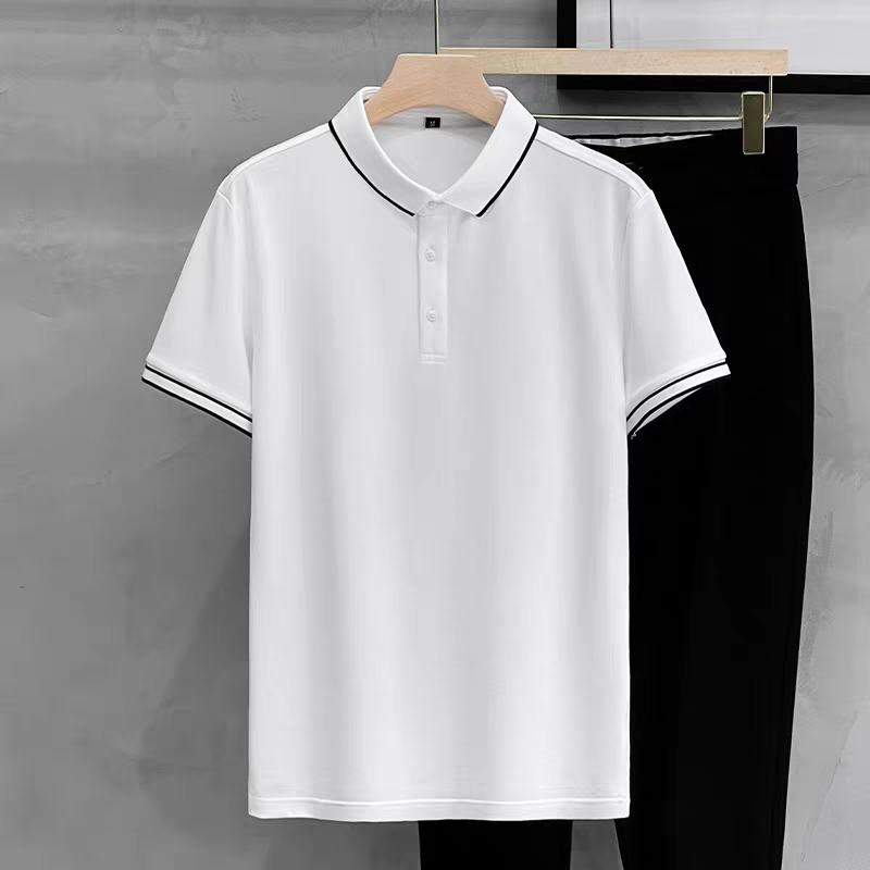 CrownLine Luxe Men’s Premium Stretch Polo Shirt Elegant Comfort