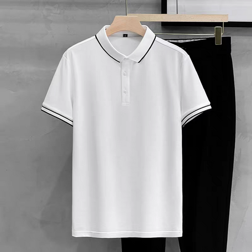 CrownLine Luxe Men’s Premium Stretch Polo Shirt Elegant Comfort