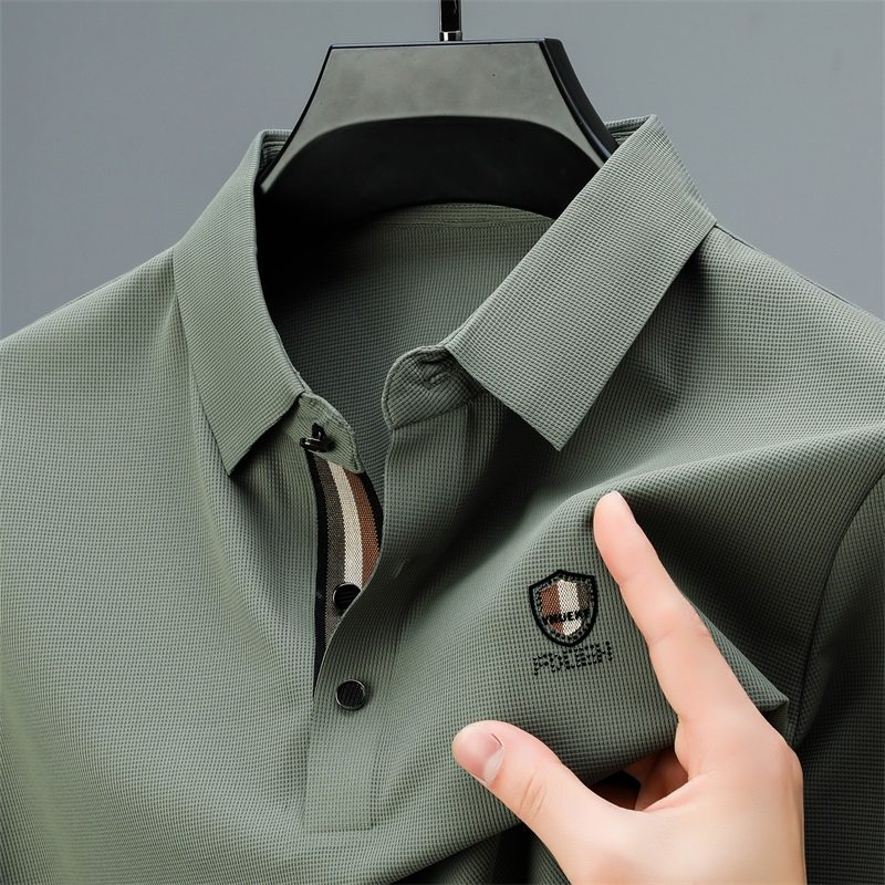 TitanMark Shield Polo T-Shirt – Stretch Fabric Seamless Luxury