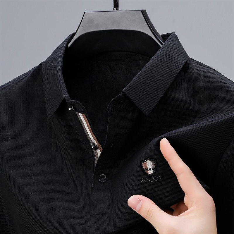 TitanMark Shield Polo T-Shirt – Stretch Fabric Seamless Luxury