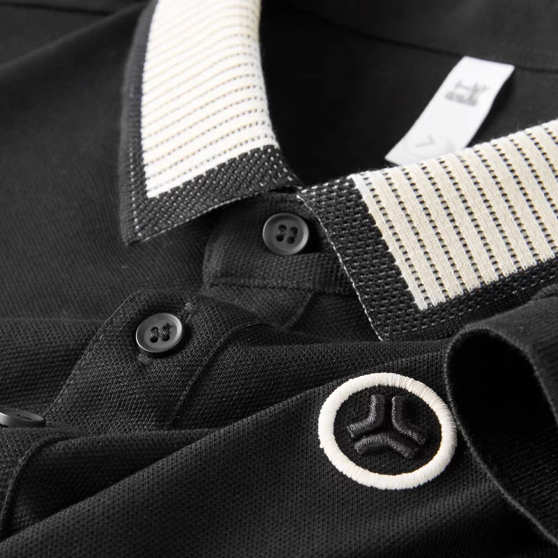 Couture Elite Striped Polo T-Shirt